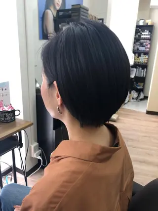 ショート 東梅田徒歩5分☆髪質 改善☆笹次ユウタのヘアスタイル