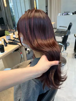 ロング カラー ヘアアレンジ メンズ特化 🦋kouseiのヘアスタイル