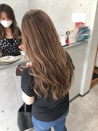 ロング REVE美容室 REVEマツエクのヘアスタイル