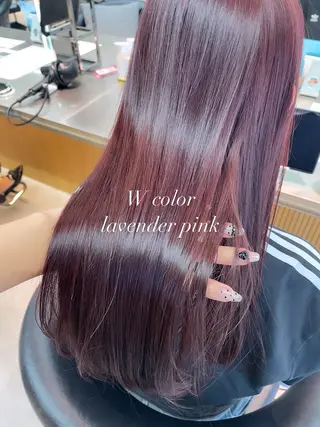 カラー 韓国ヘア/レイヤー Londエレンのヘアスタイル