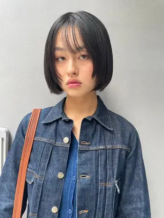 ショート カラー パーマ CEINE PATHのヘアスタイル