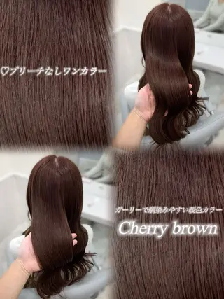 ロング カラー 松村 知佳のヘアスタイル