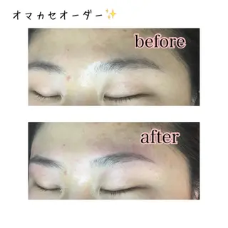 ロング カラー パーマ ヘアアレンジ ネイル マツエク・マツパ 眉毛サロン DUAL 恵比寿の眉毛・アイブロウイメージ
