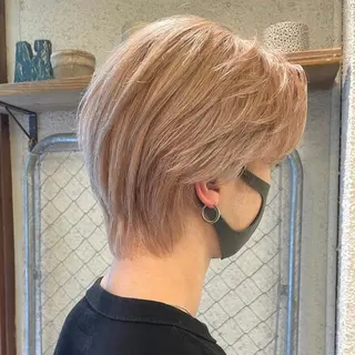 カラー メンズ hazuki 🌝のヘアスタイル