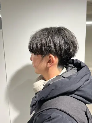 ショート パーマ メンズ 🏆メンズヘア特化 🥇代表りんぺーのヘアスタイル