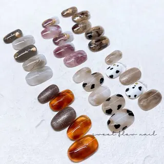 ネイル sweet flow nailのネイルデザイン