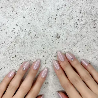 セミロング カラー パーマ ヘアアレンジ メンズ キッズ ネイル マツエク・マツパ Salon Ｋのネイルデザイン