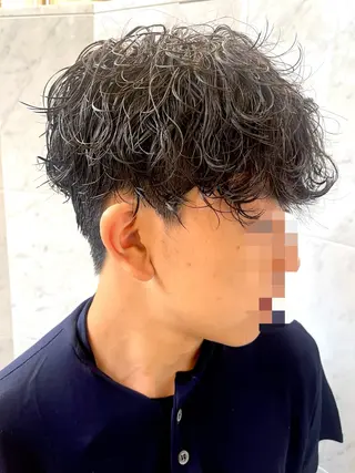ショート バレイヤージュ⭐️ 栄/舩木裕矢のヘアスタイル