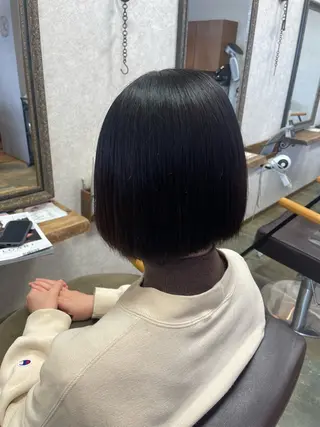ショート パーマ 三川 啓英 / 縮毛矯正/髪質改善のヘアスタイル