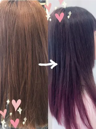 ミディアム カラー 新宿駅近♡個室 ♡関口三都季🌜のヘアスタイル