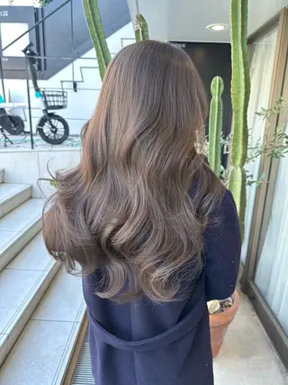 ロング カラー 韓国ヘア🦢🖤 Sayumiのヘアスタイル