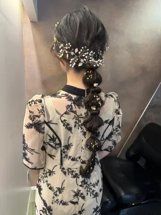 ロング 三輪 恭平のヘアスタイル