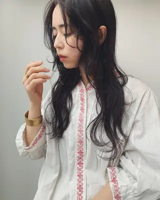 ロング パーマ 🌿ボブ パーマ高橋啓太🌿のヘアスタイル