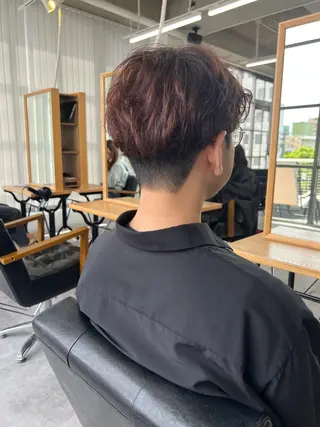 ショート カラー メンズ ショートカット/ 岡山駅前/KAZUのヘアスタイル