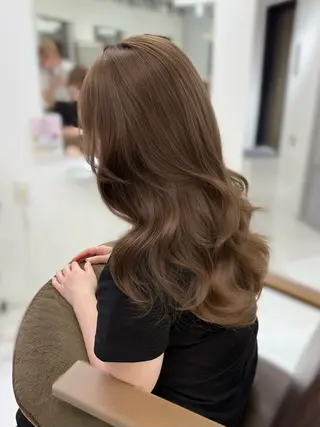 ロング カラー 韓国ヘア×髪質改善 /yoshikaのヘアスタイル