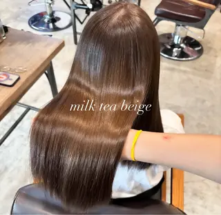 ミディアム カラー 艶カラー🫧 猿渡 響のヘアスタイル