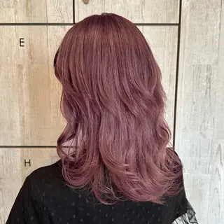 セミロング カラー 柔らかいcolor ￤韓国￤🩰マユ🩰のヘアスタイル
