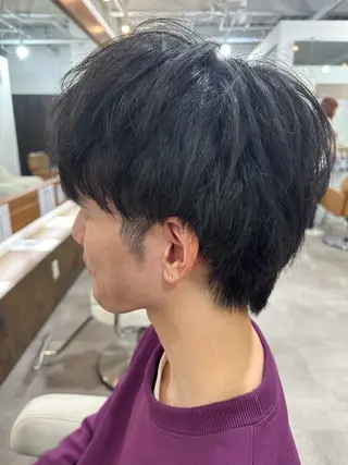 ショート 我満 宏映のヘアスタイル