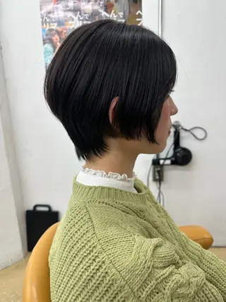 ショート 村岡 桃果のヘアスタイル