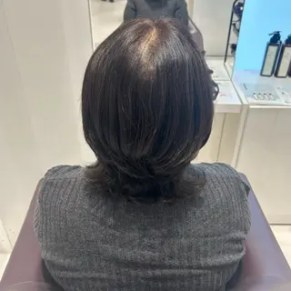 カラー re-na 🪽のヘアスタイル