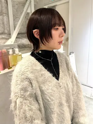 ショート 骨格診断で絶対可愛い ✨丸みショート✨凌弥のヘアスタイル