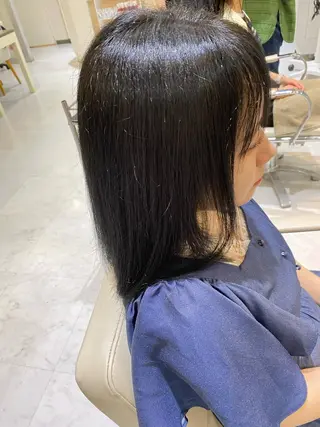 ミディアム U hair師勝 成戸飛羽磨のヘアスタイル