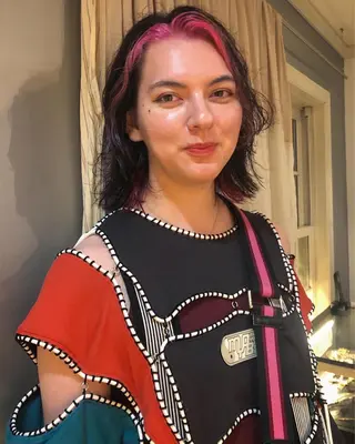 セミロング カラー eri kinjoのヘアスタイル