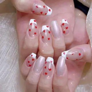 ネイル 🦋チップ長さだし 専門店🦋のネイルデザイン