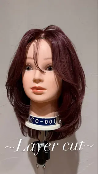 セミロング セルバ所属・プルシールエクステ/ ハイトーン/ブリーチのヘアスタイル