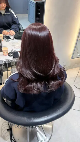 セミロング 🥣marumo koharu🥣のヘアスタイル