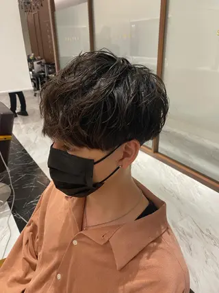 ショート パーマ メンズ 瀧野 翔吾【メンズ特化】のヘアスタイル