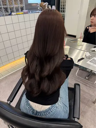 ロング カラー 田尻 眞也のヘアスタイル