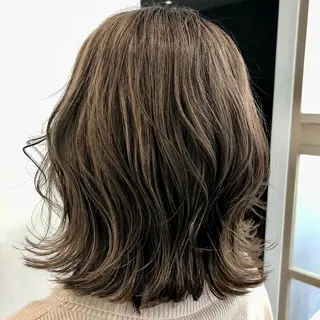 ミディアム カラー ヘアアレンジ 天野 涼のヘアスタイル