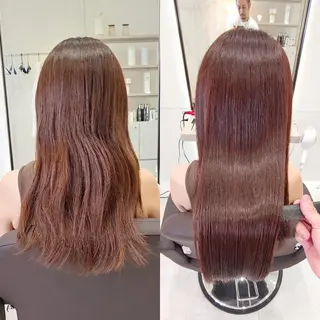 ロング EIGHT plum TOKIOリミテッドのヘアスタイル