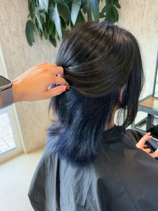 ミディアム カラー EMICLAIR rinkaのヘアスタイル