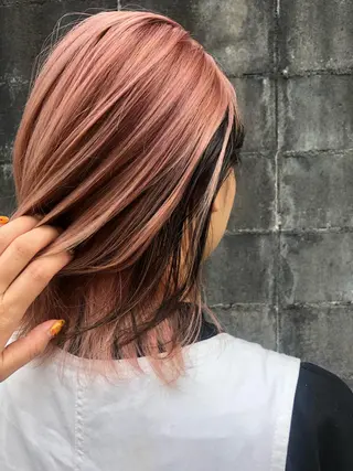 ミディアム YAP！HAIR トコツメアヤノのヘアスタイル