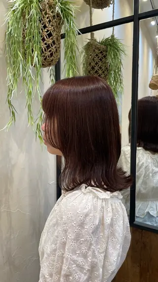 ミディアム ayane / ロングレイヤーカットのヘアスタイル