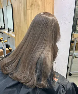 ロング カラー じゅわっと暖色カラー 🍊Moemiのヘアスタイル