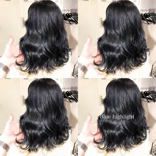 ロング カラー ハイトーン×レイヤー カットTAKUMIのヘアスタイル