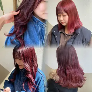 ロング カラー 透明感カラー/ 小顔カット/ミヅキのヘアスタイル