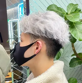 カラー メンズ 渋谷/フェード/ 國分 翔のヘアスタイル