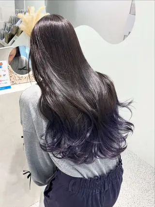 ロング 韓国レイヤー/ヘア カラー🎀ayamiのヘアスタイル