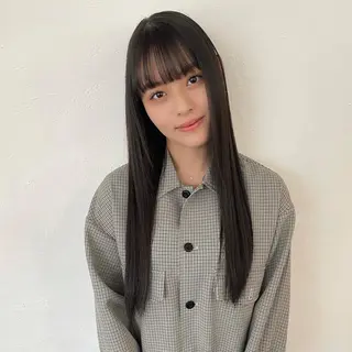 ロング 冨木 雄斗のヘアスタイル