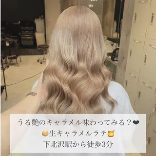ロング カラー ダブルカラー特化💍 tiam💍韓国ヘアのヘアスタイル