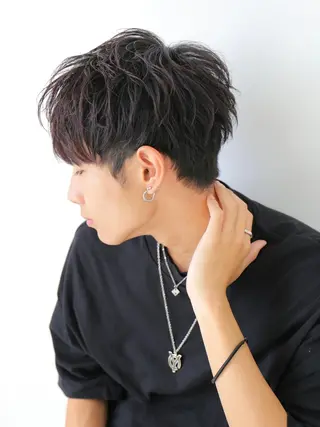 ショート メンズ 峯尾 穂専のヘアスタイル