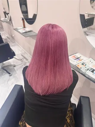 セミロング カラー 🫐インナーカラー 髪質改善🫐/MEIのヘアスタイル