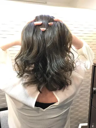 セミロング ❤️MASAKO❤️ 🌸🩷エクステ🩷のヘアスタイル