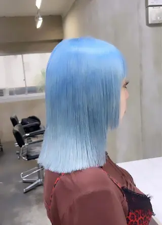 カラー 渋谷🎨ブリーチ特化 ×エクステ🎨レンのヘアスタイル
