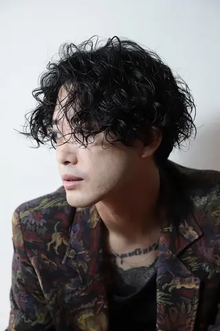 ショート パーマ メンズ .5 by SOLEIL藤沢店のヘアスタイル