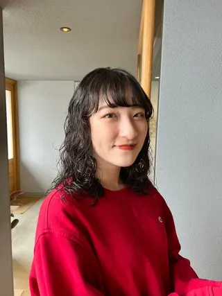 パーマ cocoro /レイヤーカットのヘアスタイル